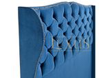 Winged Headboards, Chesterfield Headboards, Upholstered Headboards, Studded Headboards, Deep Buttoned Headboard