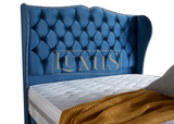 Winged Divan Beds, Chesterfield Divan Beds, Upholstered Divan Beds, Studded Divan Beds, Deep Buttoned Divan Beds