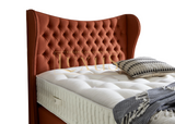 Winged Headboards, Chesterfield Headboards, Upholstered Headboards, Deep Buttoned Headboards