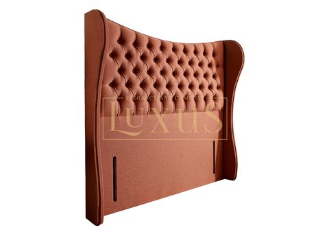 Winged Headboards, Chesterfield Headboards, Upholstered Headboards, Deep Buttoned Headboards