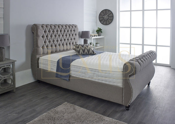 Sleigh Beds, Chesterfield Beds, Upholstered Beds, Luxury Beds