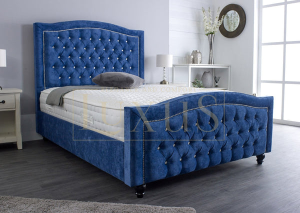 Sleigh Beds, Chesterfield Beds, Upholstered Beds, Studded Beds, Diamante Beds, Luxury Beds