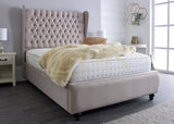 Luxury Beds, Chesterfield Beds, Upholstered Beds, Winged Beds, Studded Beds