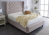 Luxury Beds, Chesterfield Beds, Upholstered Beds, Winged Beds, Studded Beds