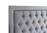 Chesterfield Headboards, Upholstered Headboards, Studded Headboards, Deep Buttoned Headboards