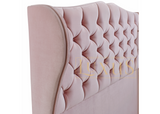 Winged Headboards, Chesterfield Headboards, Upholstered Headboards, Deep Buttoned Headboards