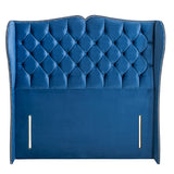 Winged Headboards, Chesterfield Headboards, Upholstered Headboards, Studded Headboards, Deep Buttoned Headboard